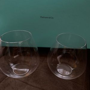 Tiffany & Co. wine glasses